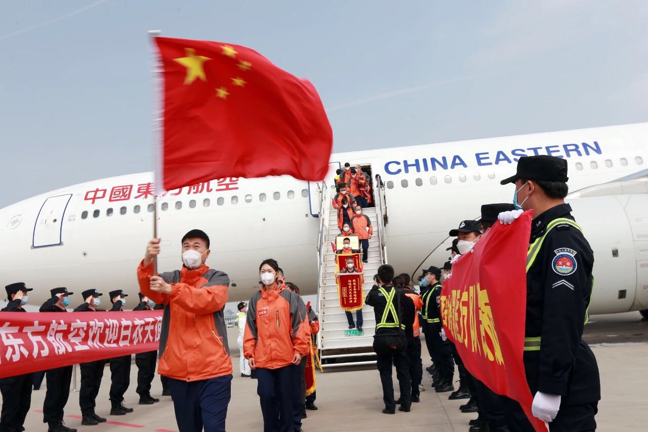 凱旋！西安國(guó)際醫(yī)學(xué)中心醫(yī)院支援湖北醫(yī)療隊(duì)回家
