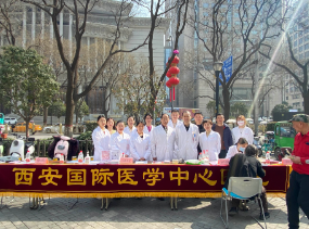 學雷鋒在行動，義診助殘“送春風”