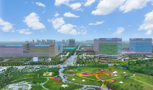 “高空”視角看“西安國際醫(yī)學(xué)中心醫(yī)院”！